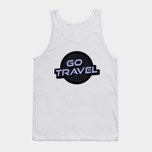 Go Travel Retro Y2K Wanderlust Graphic Tank Top